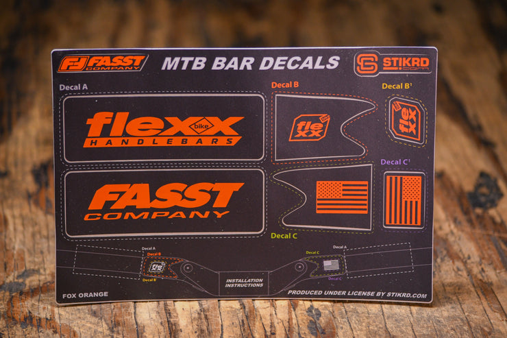 Flexx MTB Handlebar Graphics